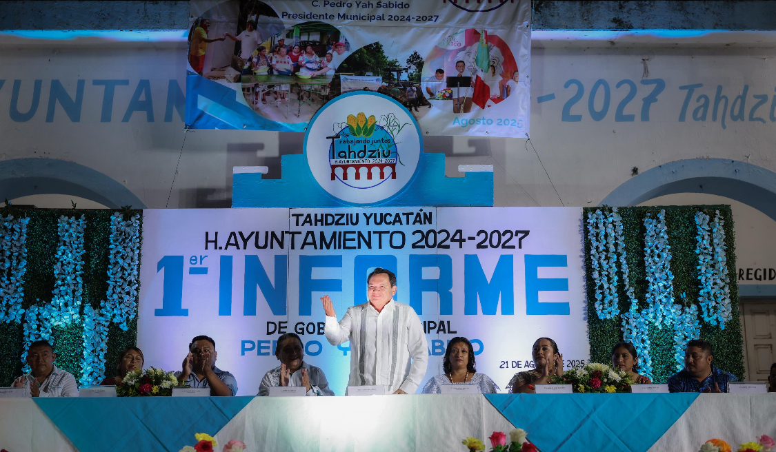 Tekax y Tahdziú presentan avances con respaldo del Gobierno del Renacimiento Maya