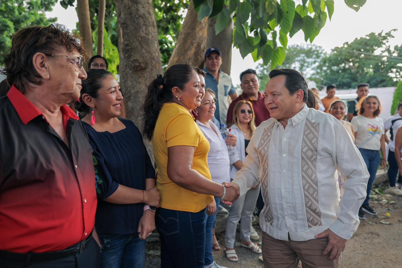 Plan Bienestar para Yucatán llega a Umán con obras de reconstrucción de calles