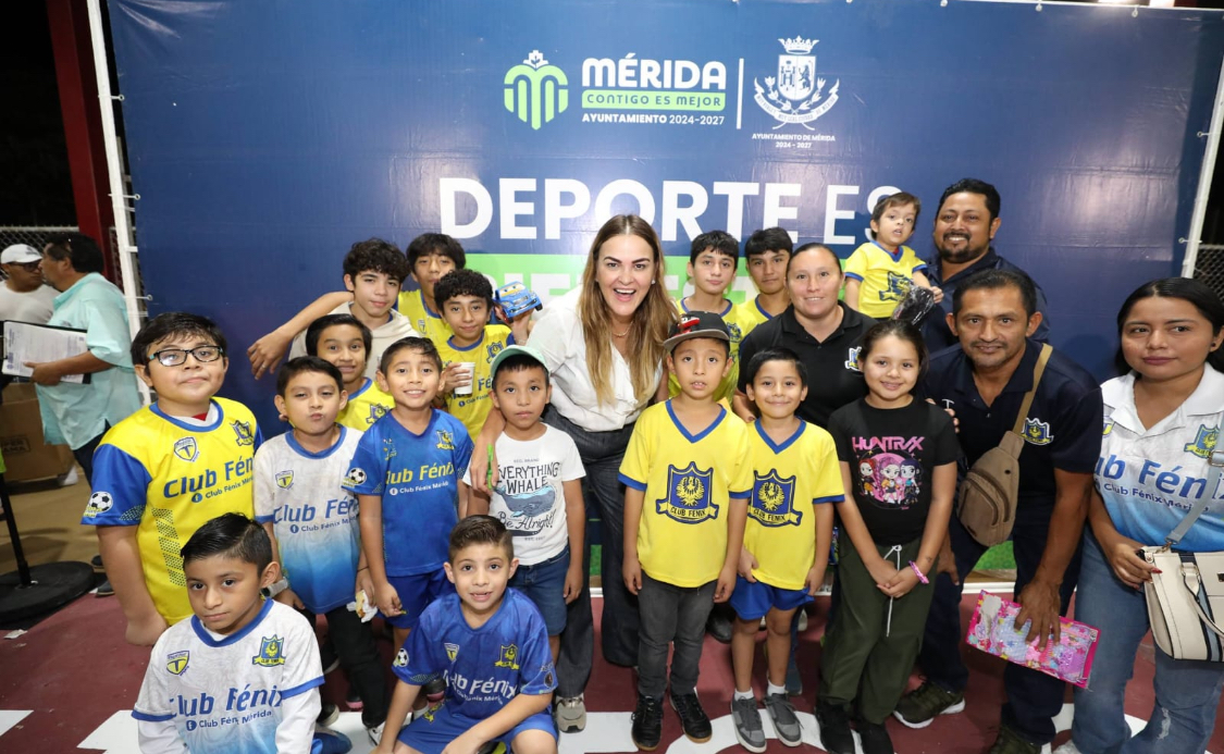 Inaugura Cecilia Patrón más parques y espacios para la comunidad meridana y fortalecer la cohesión social