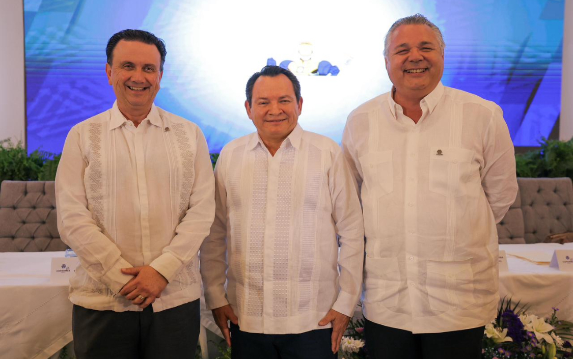 Encabeza el Gobernador Joaquín Díaz Mena la toma de protesta del Consejo Directivo 2026-2027 de la Coparmex