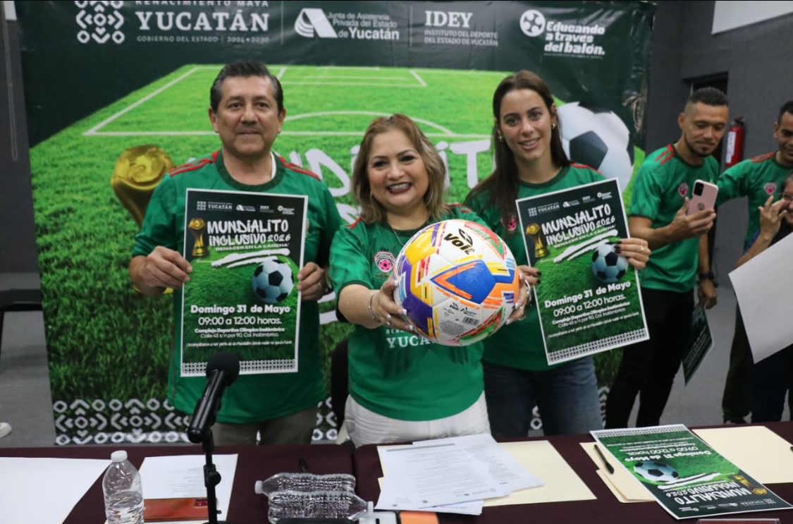 Mundialito Inclusivo 2026 promoverá la integración a través del deporte