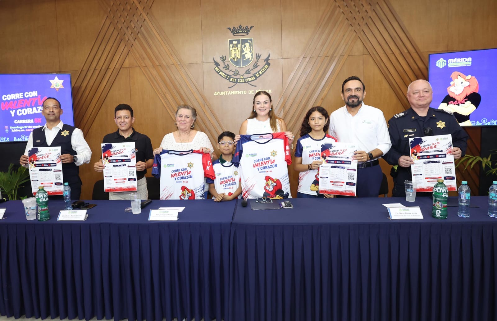 Invita Cecilia Patrón a familias meridanas a participar contra las adicciones con la carrera D.A.R.E. 2026